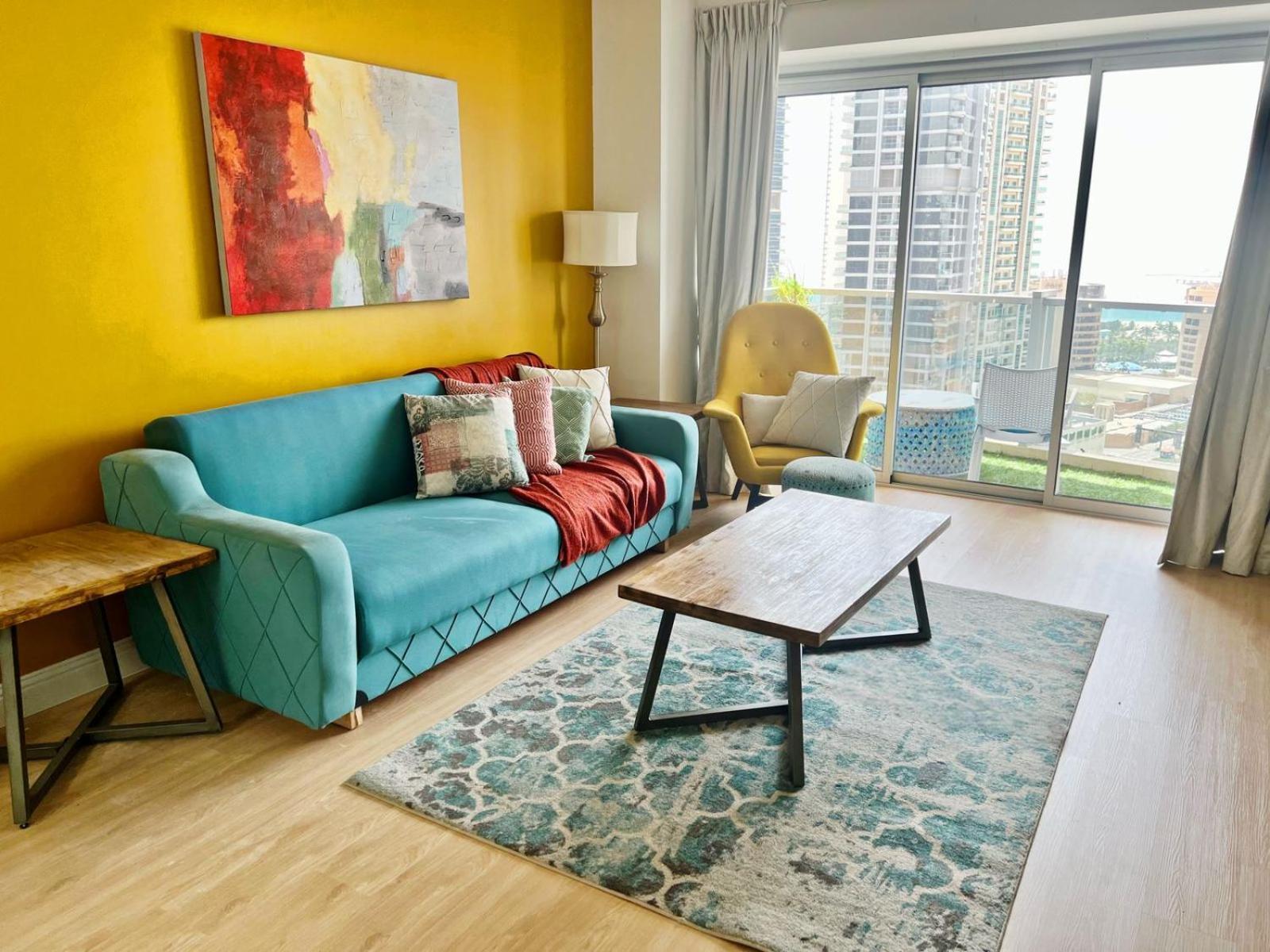 Newly Renovated Marina & Sea View Family Condo Dubai Eksteriør billede